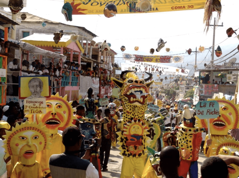 Carnival in Jacmel Haiti