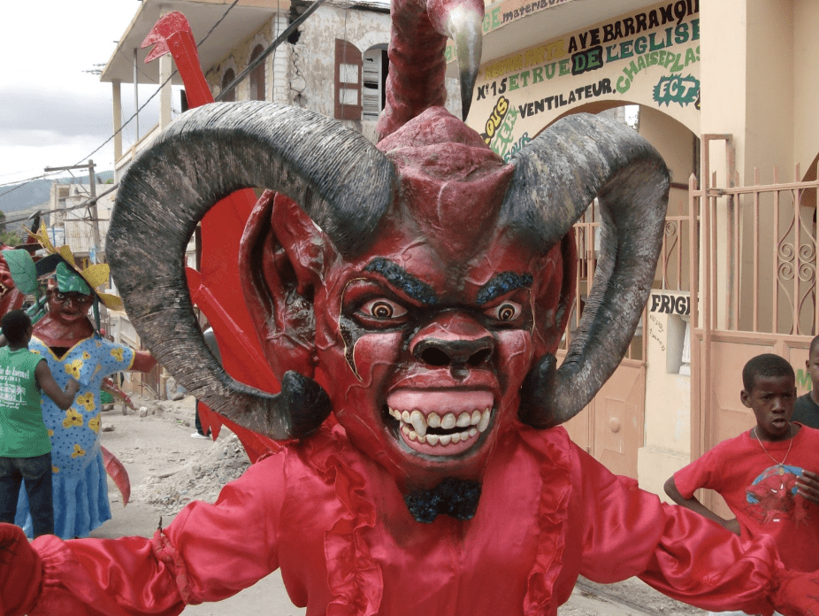 Mask, Carnival Jacmel, Haiti.